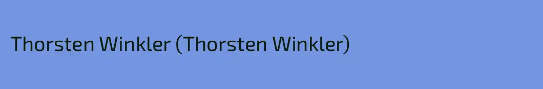 Thorsten Winkler (Thorsten Winkler)